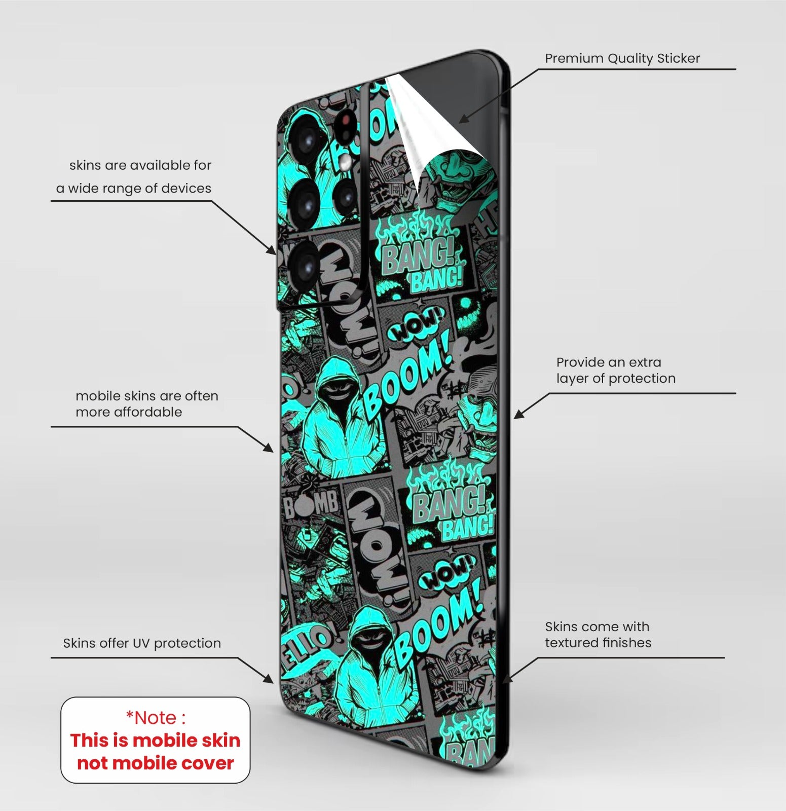 Gujarat Titans Dual Tone Mobile Skin