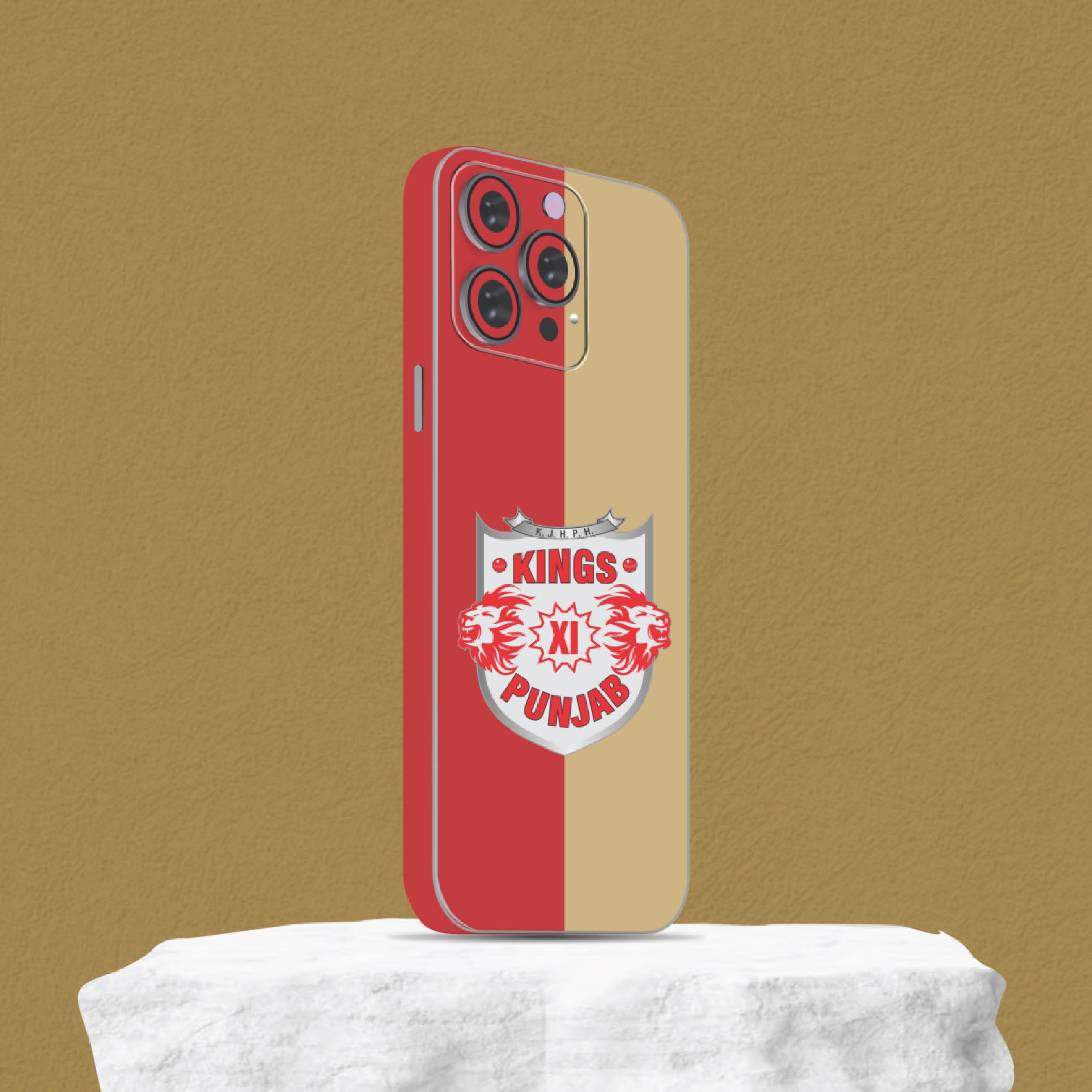 Punjab Kings XI Dual Tone Mobile Skin